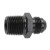 black Straight AN  NPT Pipe Adapter Fitting